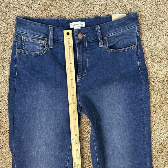 Coldwater Creek Straight-Leg Women's Jeans Size 10P Mid Rise Stretch NWT - Picture 6 of 10